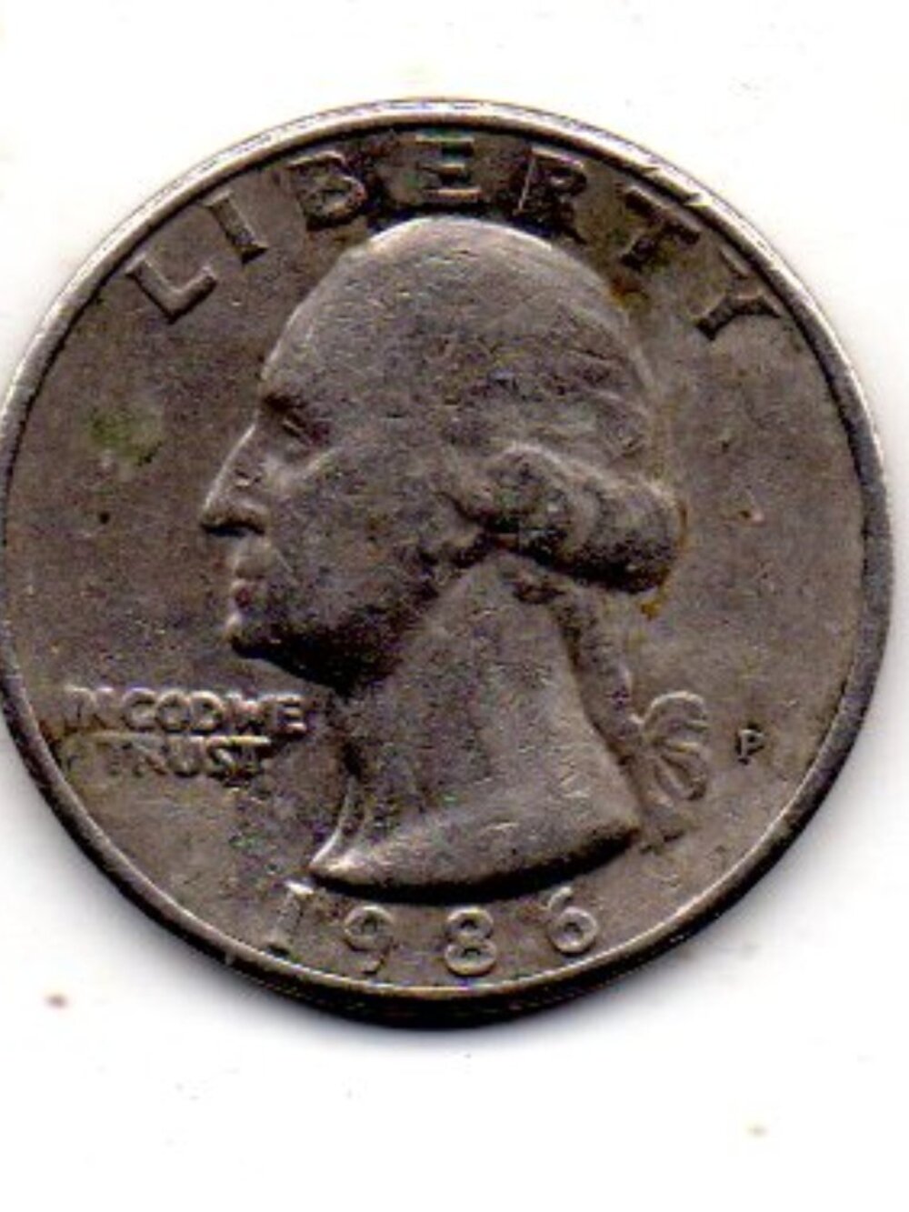 Estate Find - 1986 P Clad Washington Quarter